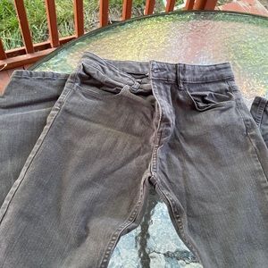 Boys basic stretch straight jean HM gray size 16